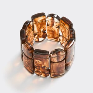 Bracelet en bâtons marbrés